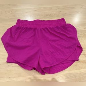 Hot Pink Running Shorts